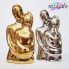 تندیس عشق طلایی و نقره ای از جنس سرامیک