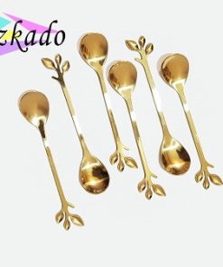 قاشق چایخوری طرح برگ