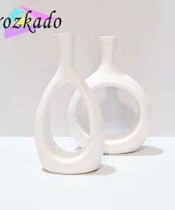 گلدان رینگ جفتی سرامیکی