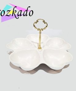 اردو خوری سرامیکی با دسته فلزی