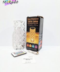 آباژور شارژی لمسی ریموت دار