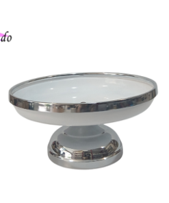 شیرینیخوری سفید نقرهای