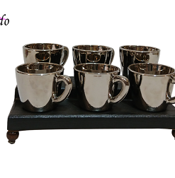 شات قهوه نقرهای