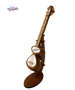 تار مطرب مینیاتوری چوبی دستساز