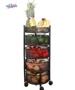 جاپیازی ۵ طبقه گردان فلزی