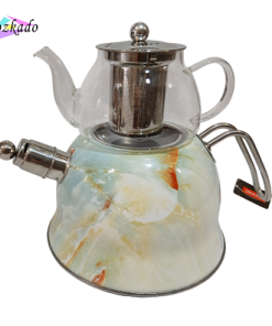 کتری قوری سوتی طرح مرمر Doulton