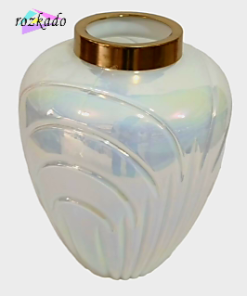 گلدان کهکشان لب برنجی