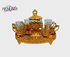 سرویس چای‌خوری تاج طلایی