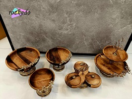 سرویس پذیرایی چوبی سوسن