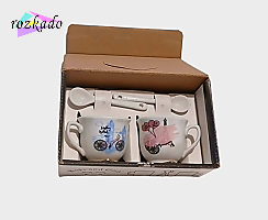 ست قهوه‌خوری کادویی سرامیکی