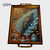 سینی طرح‌دار مستطیل