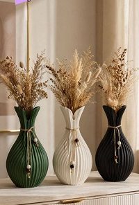 گلدان چین دار دکوری
